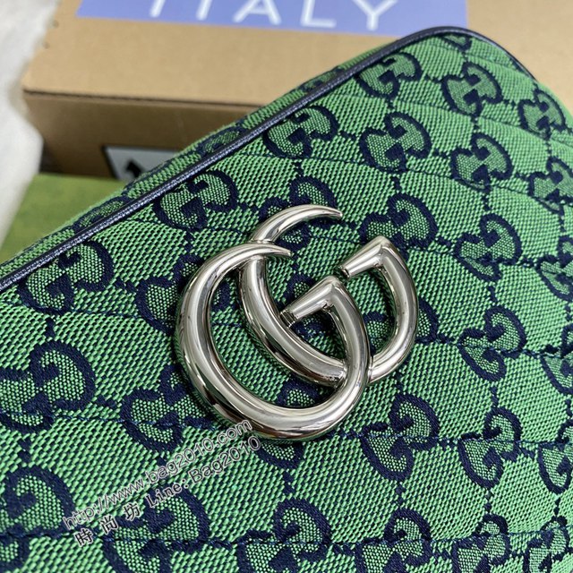 Gucci新款女包 古馳GG Marmont系列單肩斜挎包 Gucci相機包 447632  ydg3259